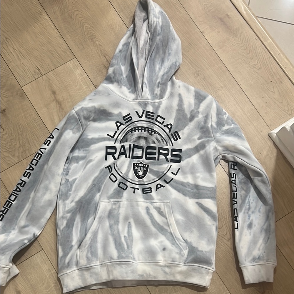 NFL Las Vegas Raiders Tie Dye Hoodie